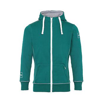 The ORIGINAL CANNA green zipped hoodie