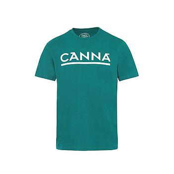 The ORIGINAL CANNA green t-shirt crew-neck JUNIOR