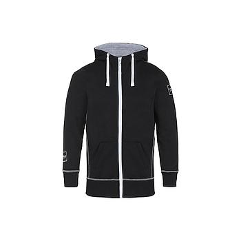The ORIGINAL black zipped CANNA hoodie JUNIOR