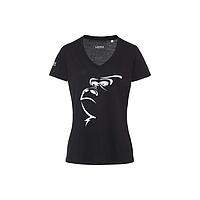 T-shirt GORILLE noir Femme
