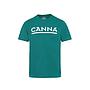 The ORIGINAL CANNA green t-shirt crew-neck